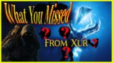 Xur's Exotics | Beyond Light | Destiny 2 05-14-2021