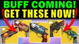 5 MUST GET *Exotic* Hand Cannons before the New BUFF! | Destiny 2