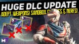 Beyond Light Sandbox Reveal! | Destiny 2 | Trials ADEPT WEAPONS | "Free" Sparrow TWAB NOTES!