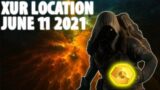 Destiny 2 Beyond Light | Xur Location 11 June 2021
