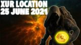 Destiny 2 Beyond Light | Xur Location June 25 2021