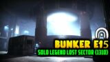 Destiny 2 | Easy Solo "Bunker E15" Legend Lost Sector Guide (1310)