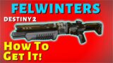 How To Get NEW Felwinter's Lie Shotgun (PRE BEYOND LIGHT) – Destiny 2