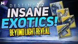 Destiny 2: Beyond Light EXOTICS & NEW EXOTIC PERKS Reveal! (Every Exotic SO FAR) | Full Breakdown