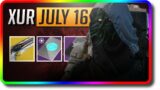 Destiny 2 Beyond Light – Xur Location, Exotic Weapon Sunshot (7/16/2021 July 16)