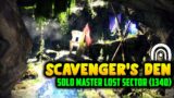 Destiny 2 | Easy Solo "Scavenger's Den" Master Lost Sector Guide (1340) [Titan]