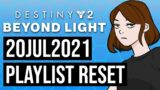 July 20th Weekly Reset (Vanguard / Crucible Playlist) | Destiny 2 Beyond Light