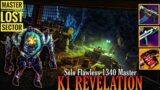 K1 Revelation Flawless (Solo) | Master Lost Sector [Destiny 2]