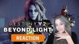 My reaction to the Destiny 2: Beyond Light Season of the Lost Trailer | GAMEDAME REACTS