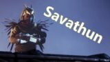 Savathun Being Naughty Destiny 2 Epilogue #Shorts