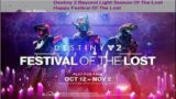 Destiny 2 Beyond Light Season Of The Lost Happy Festival Of The Lost