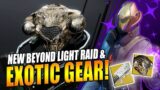 Destiny 2 | New Beyond Light Exotic Weapons & Armor PLUS Incoming Raid Gear!