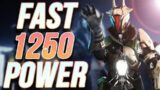 EFFICIENT 1200-1250 POWER GUIDE – Destiny 2 Beyond Light