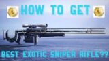 Destiny 2, Beyond Light | How to Get Cloudstrike?!?! (Exotic Sniper Rifle)