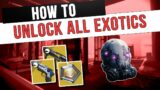 How to Unlock NEW Exotics and RAID Exotics | Destiny 2 Beyond Light