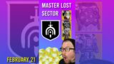 Destiny 2 Master Lost Sector and Loot Feb 21, 2022 #shorts