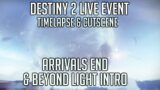 Live Event – Arrivals END & Beyond Light Intro – Timelapse & Cutscene | Destiny 2