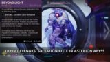 Destiny 2 Defeat Elenaks, Salvation Elite in Asterion Abyss – Beyond Light Campaign