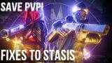 Bungie, Fix Stasis In PVP Before The Crucible Is FROZEN To Death.. Destiny 2 Beyond Light