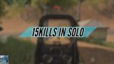 15 Kills in Solo – Call of Duty Mobile – Battle Royal – SAPTER