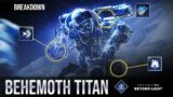 Destiny 2 Beyond Light: Titan Behemoth 101, A Guide To the Basics