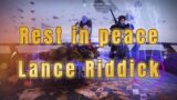 Destiny 2 – Tribute to Lance Riddick