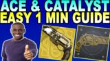 How To Get Ace Of Spades & Ace Of Spades Catalyst | Destiny 2 Beyond Light