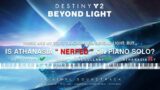 Destiny 2 Beyond Light Piano Medley: Reflection, Deep Stone Lullaby and Athanasia (audio remastered)