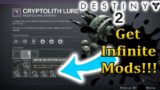 (Patched) How to Duplicate Mods in the Cryptolith Lure Destiny 2 Beyond Light Season of the Hunt