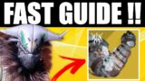 HOW TO GET ICEFALL MANTLE DESTINY 2 ! BEYOND LIGHT FAST EASY GUIDE