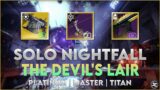 The Devil's Lair – Solo Nightfall – Platinum – Master(1350) | Destiny 2