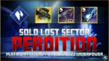 Destiny 2 Beyond Light | Solo Lost Sector – Perdition – Platinum – Legend(2050) | -23 Underpowered
