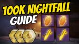 Destiny 2 How to get 100k score in Nightfalls | NIGHTFALL THE ORDEAL 100K GUIDE Beyond Light