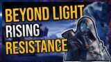 Destiny 2 New Light Journey | Beyond Light: Rising Resistance