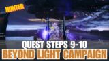 Quest steps 9-10 – Solo Beyond Light Campaign – Hunter – Gameplay – Cutscenes [Destiny 2]